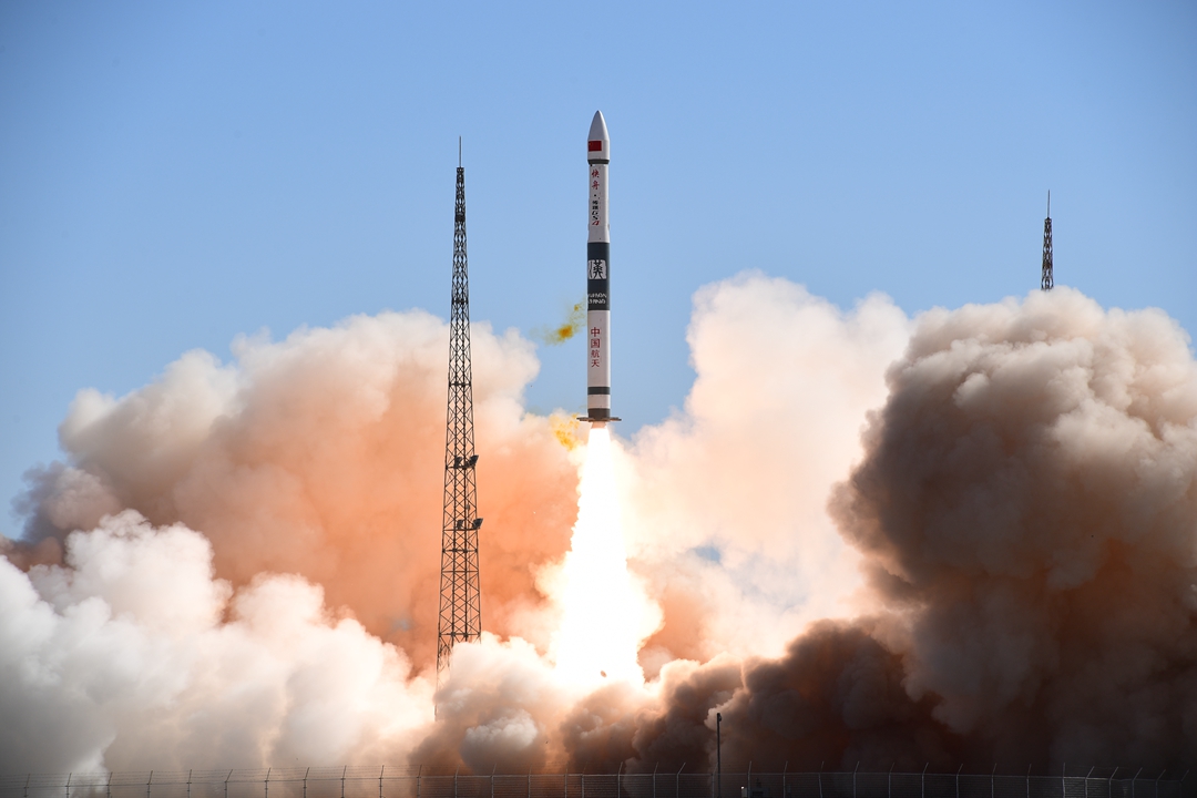 信息来源: 中国航天科工 2020年5月12日9时16分40秒,在酒泉卫星发滗