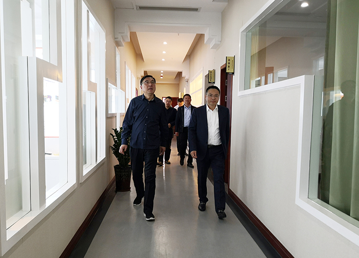 临沭县张雷县长考察永冠新材