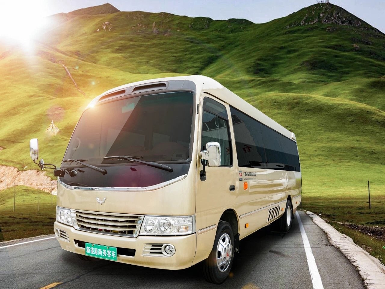 恭喜五菱客车下线[赞]