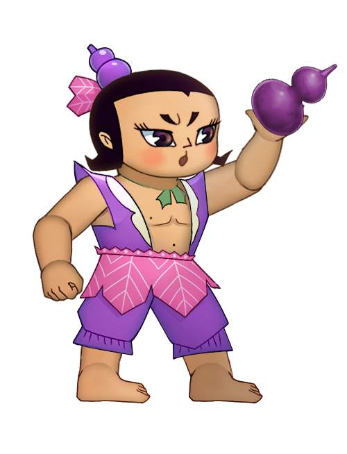 葫芦娃!葫芦娃!人气就是这么旺!什么妖魔鬼庄都挡不住!直上1000!能量