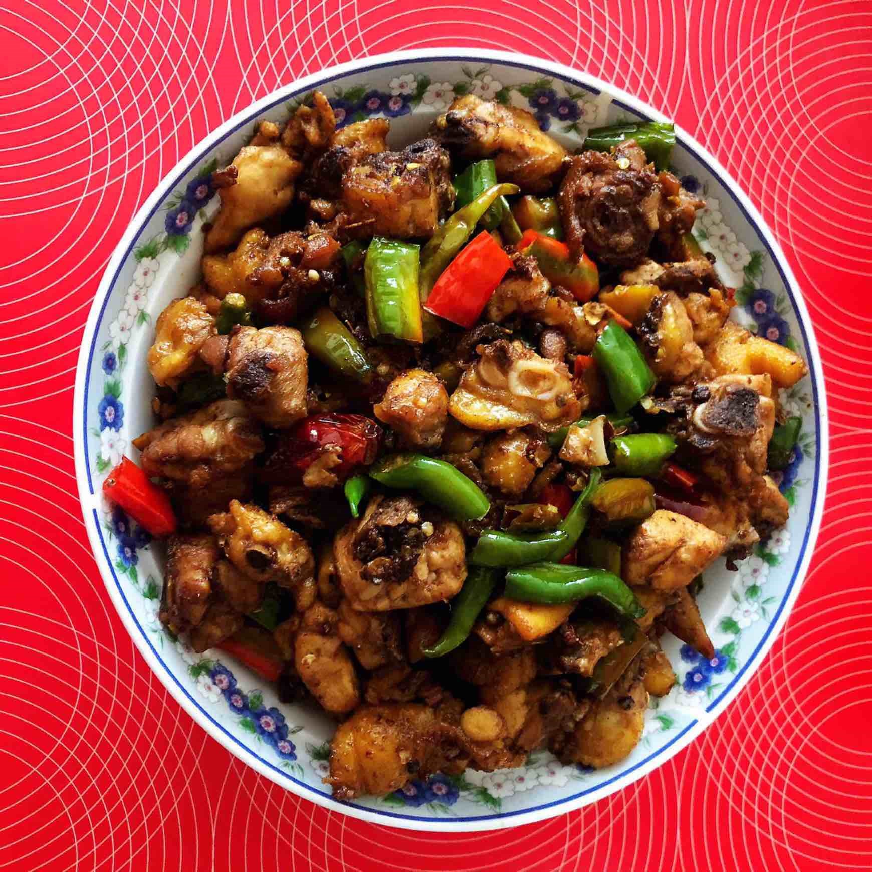 温氏做的干煸鸡