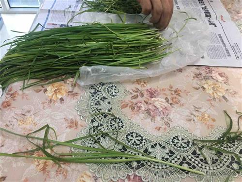 唉冰箱放着的韭菜开始坏了捡一捡晚上抄鸡蛋吃了吧