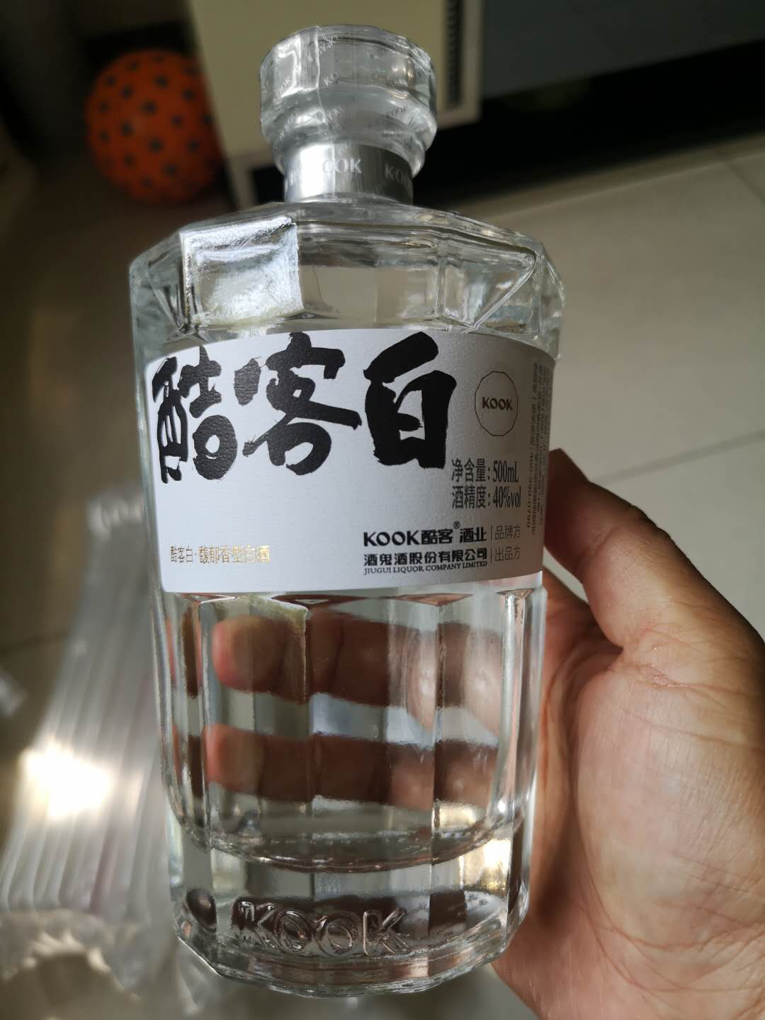 酷客白到货颜值不错