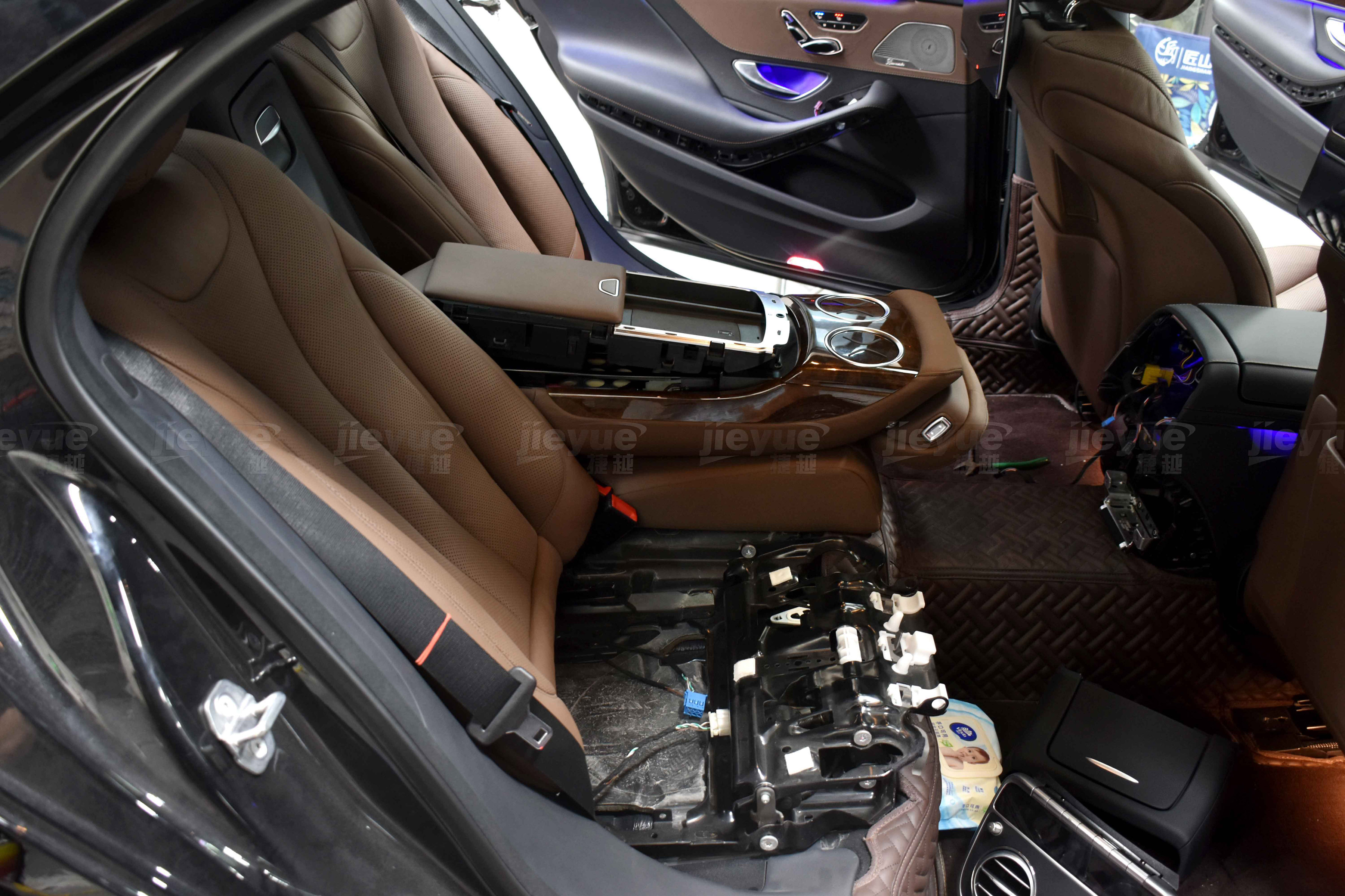 奔驰s320车主改装首选后排电动座椅加热通风座椅记忆