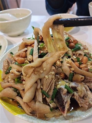 鹅肠爽脆白切首选色好食好味