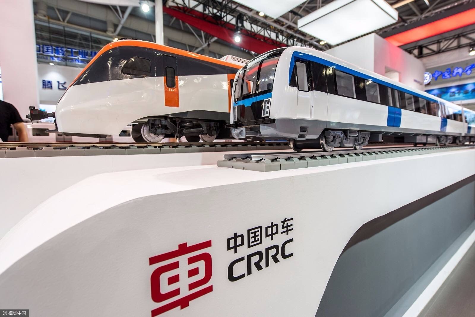 中国中车由中国南车与中