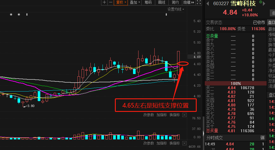 放量突破,经典回踩