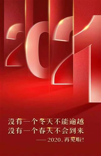 一元复始万象更新感恩旅途中与你遇见受你提携砥砺行进2021共祝