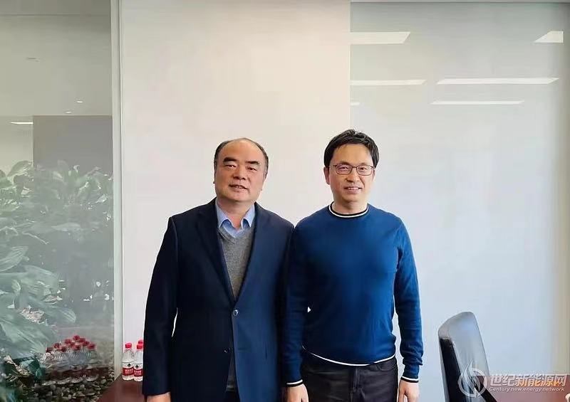阳光电源董事长和高瓴张磊的合影