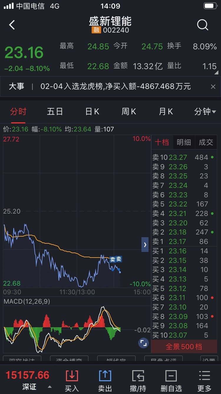 盛新锂能股票价格_行情_走势图—东方财富网