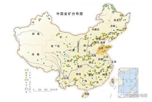 湖南省金矿分布图图片