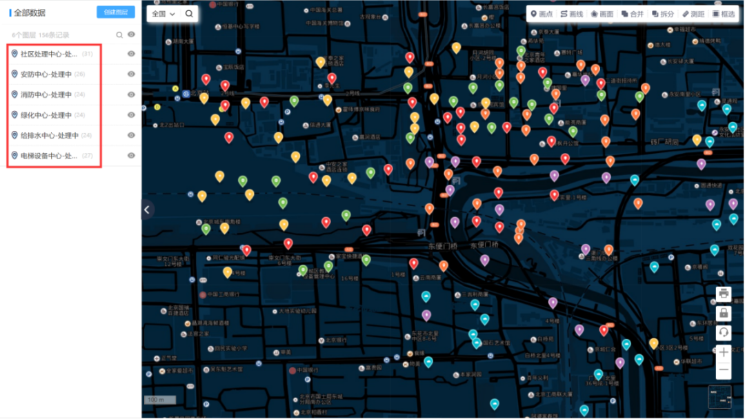 超图地图慧物业行业社区智能化管理