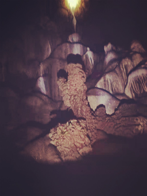 贵州村民发现一空洞有像花园一样的钟乳石!