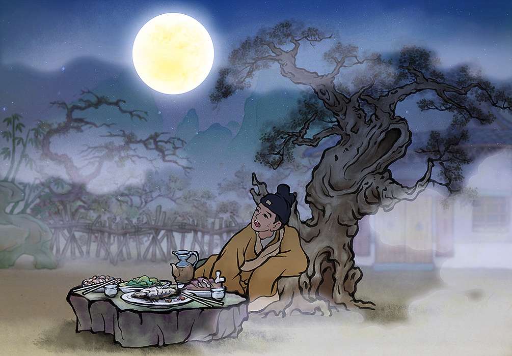 何处寻得槐安国,与我常做南柯梦