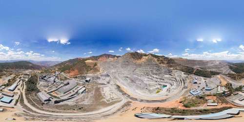 四川安宁股份股份有限公司潘家田矿山原始地貌