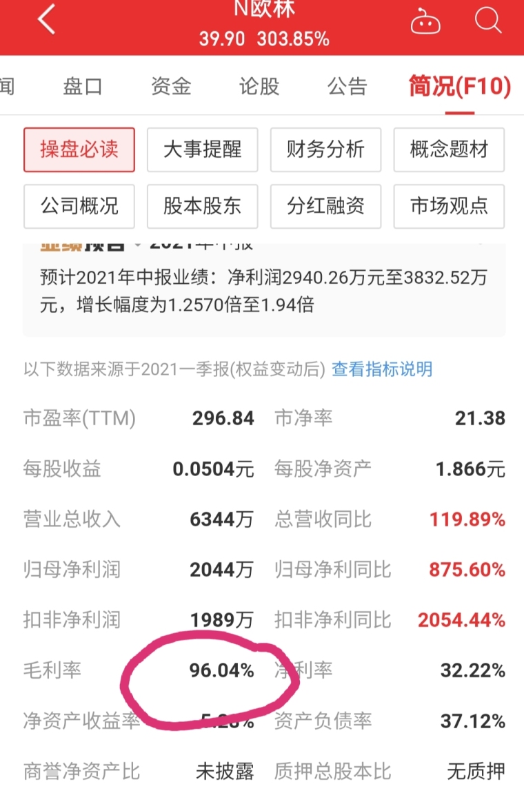 欧林生物(688319)股吧_东方财富网股吧