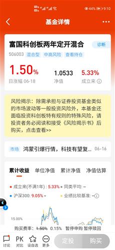 投资者去看看同期发行的万家科创版二年定开基金代码506001人家截止