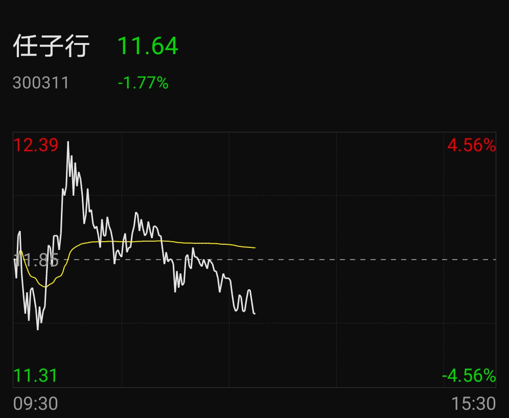 現在這樣吧,大單少,股東減持,換手率高,他還能上漲嗎,$任子行(sz