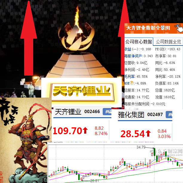 向亏损股天齐锂业的股价看齐_雅化集团(002497)股吧_东方财富网股吧