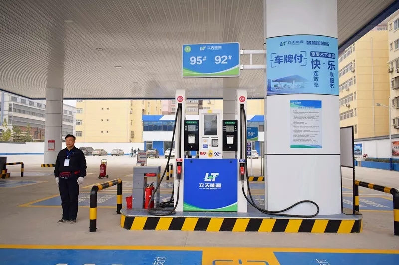 特来电进驻陕西省宝鸡市金台大道立天能源智慧加油站一个成功的案例