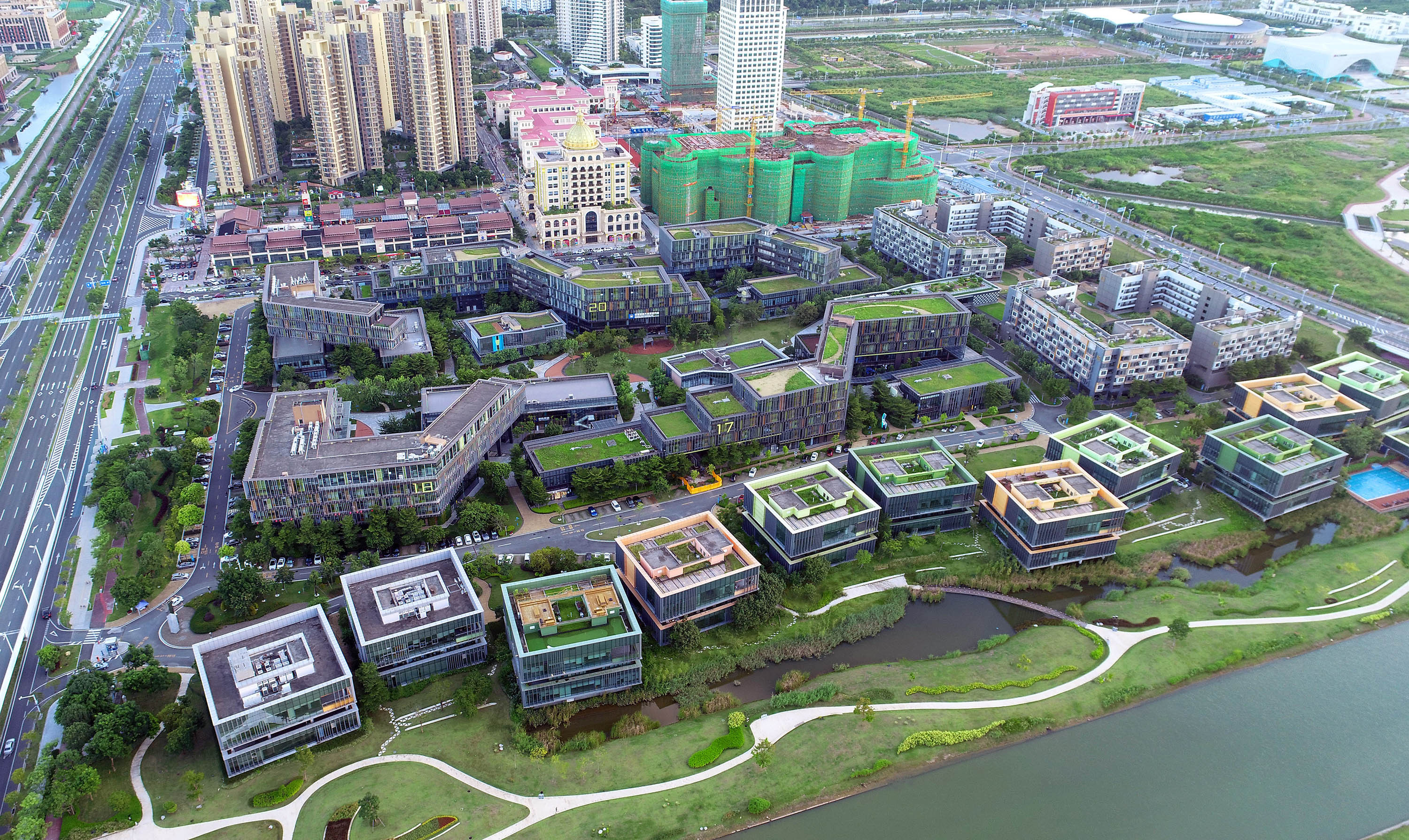 方军粤港澳大湾区经济合作珠海横琴图片来源视觉中国