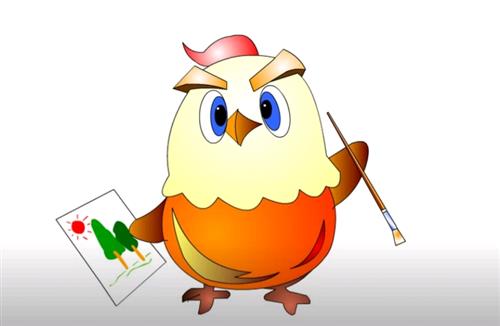 这还是只小雏鹰很小很萌萌很可爱好多次小雏鹰要展开翅膀飞总是飞不