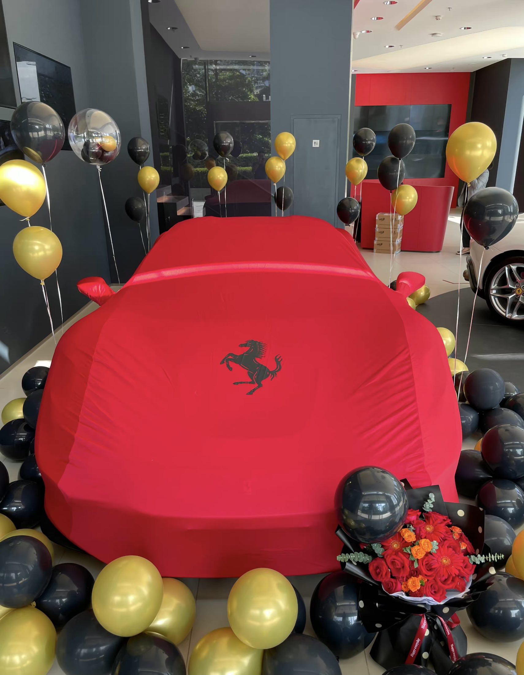 63万股东,半个月时间喜提法拉利跑车一台,祝茅台业绩蒸