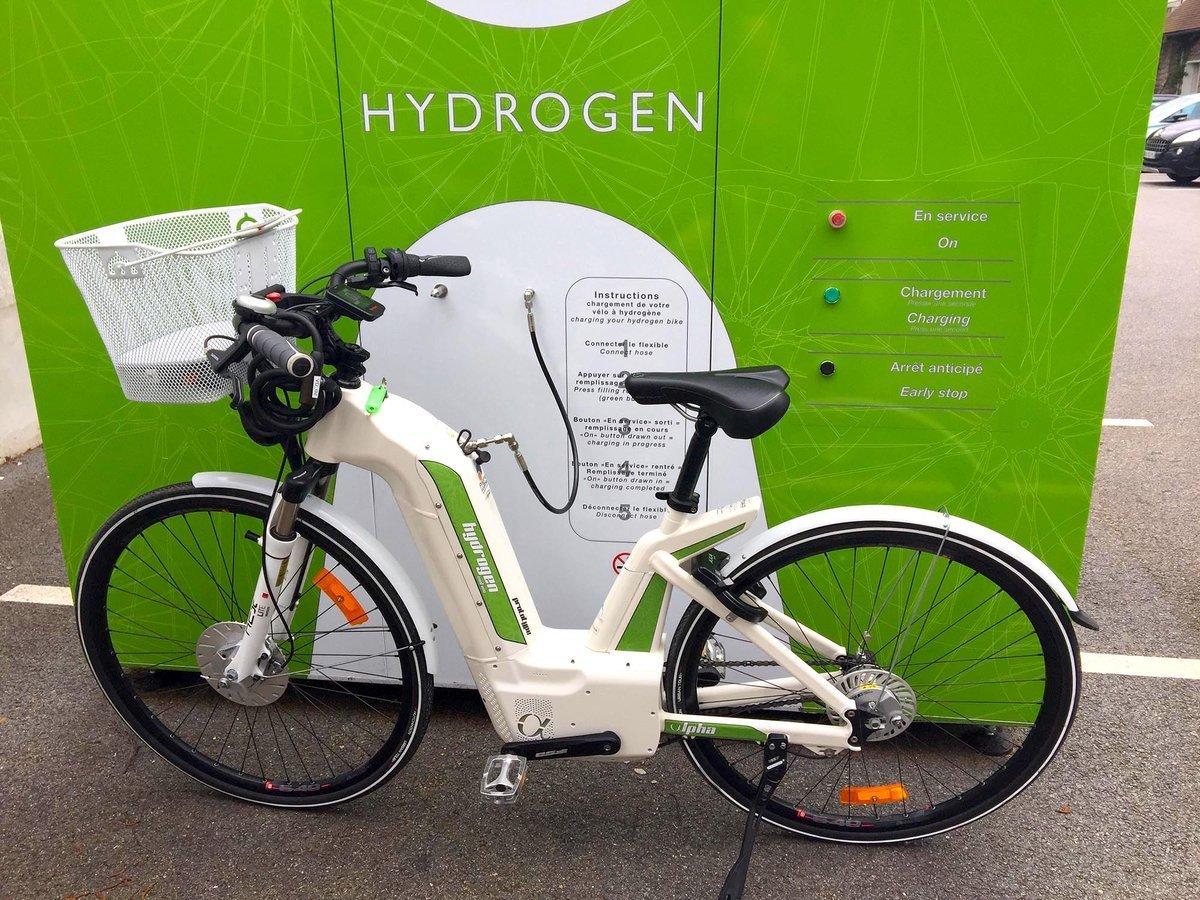 氢能源动力自行车图片
