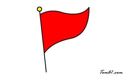 小红旗表情符号图片