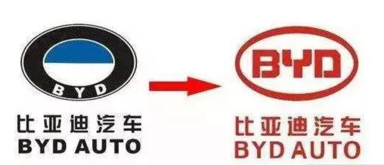 比亚迪logo焕新再度起航byd标志比之前更奈斯了