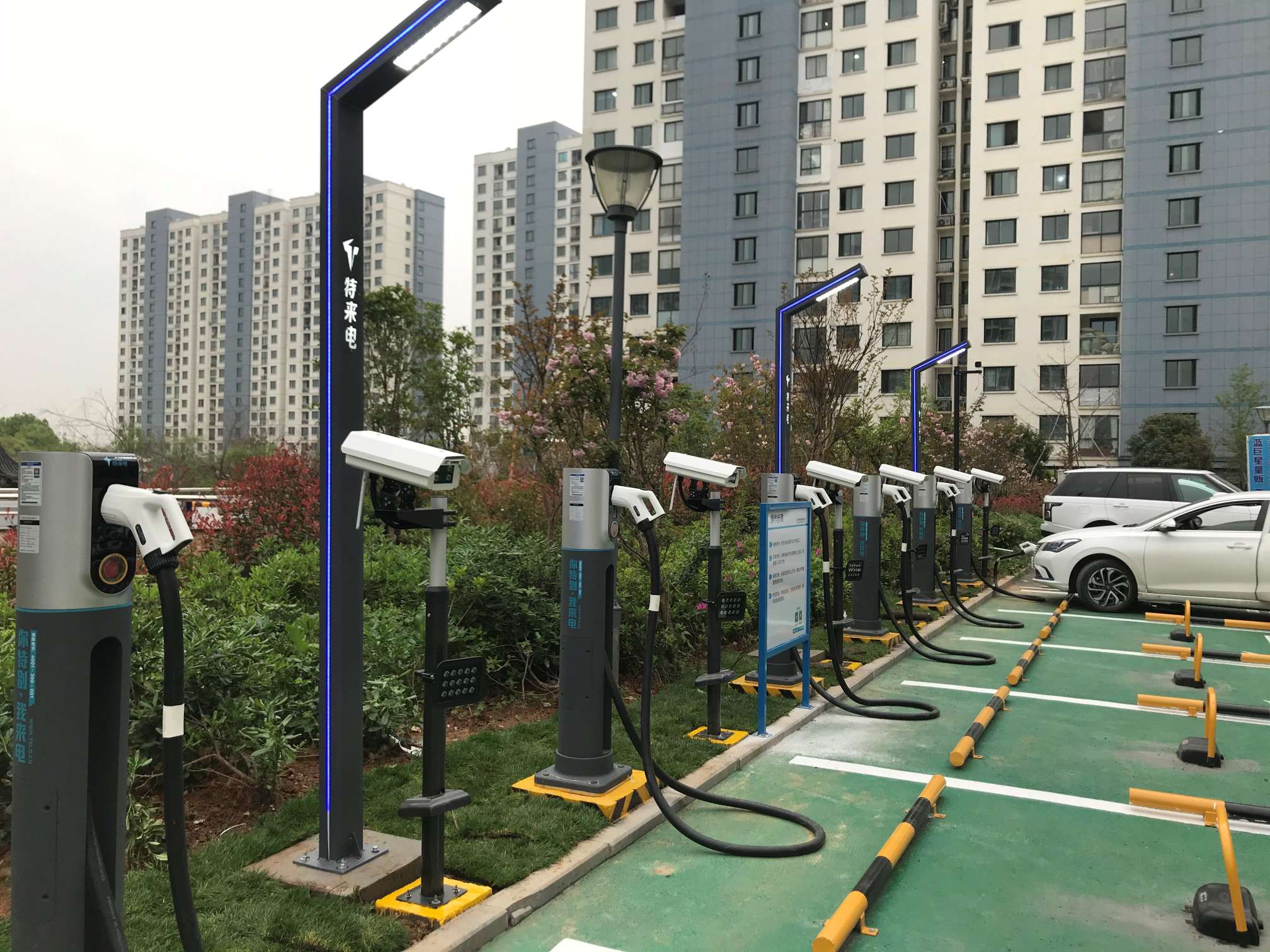 特锐德61特来电300001浙江杭州充电站特来电是全国最大的充电运营