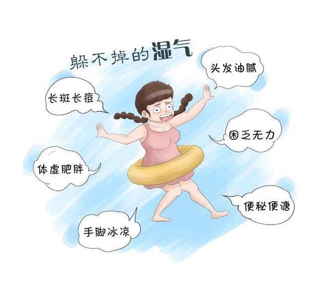 湿气重的表现都有什么云植祛湿颗粒健脾祛湿效果好