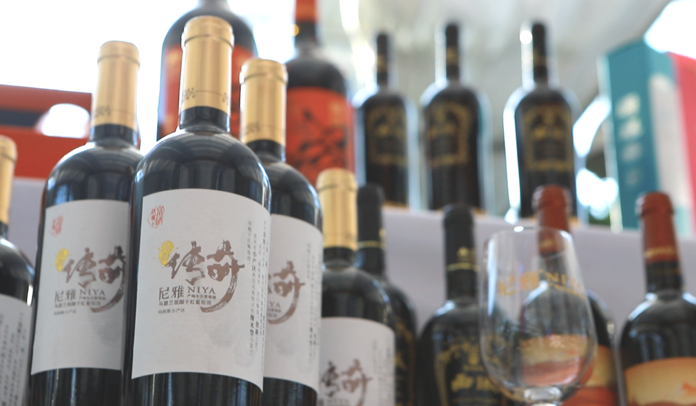 葡萄酒直播节,中葡酒业玛纳斯酒厂作为主要会场举办了专场启动仪式