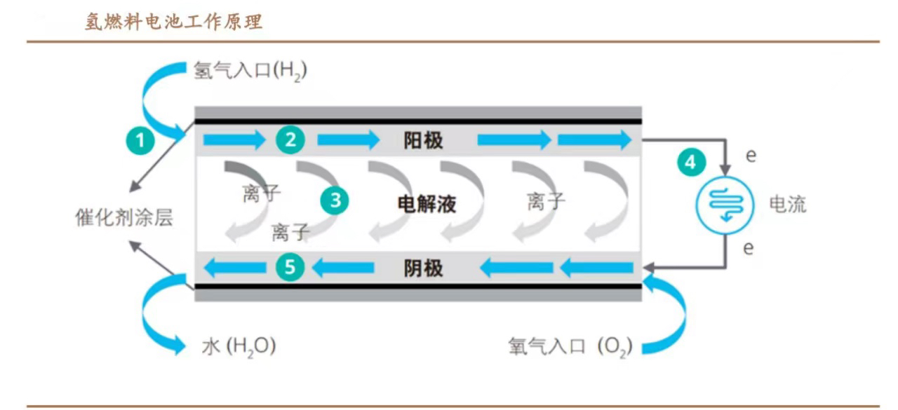 由燃料电池电堆和燃料电池系统其他部分(包括空压机,增湿器,氢循环泵