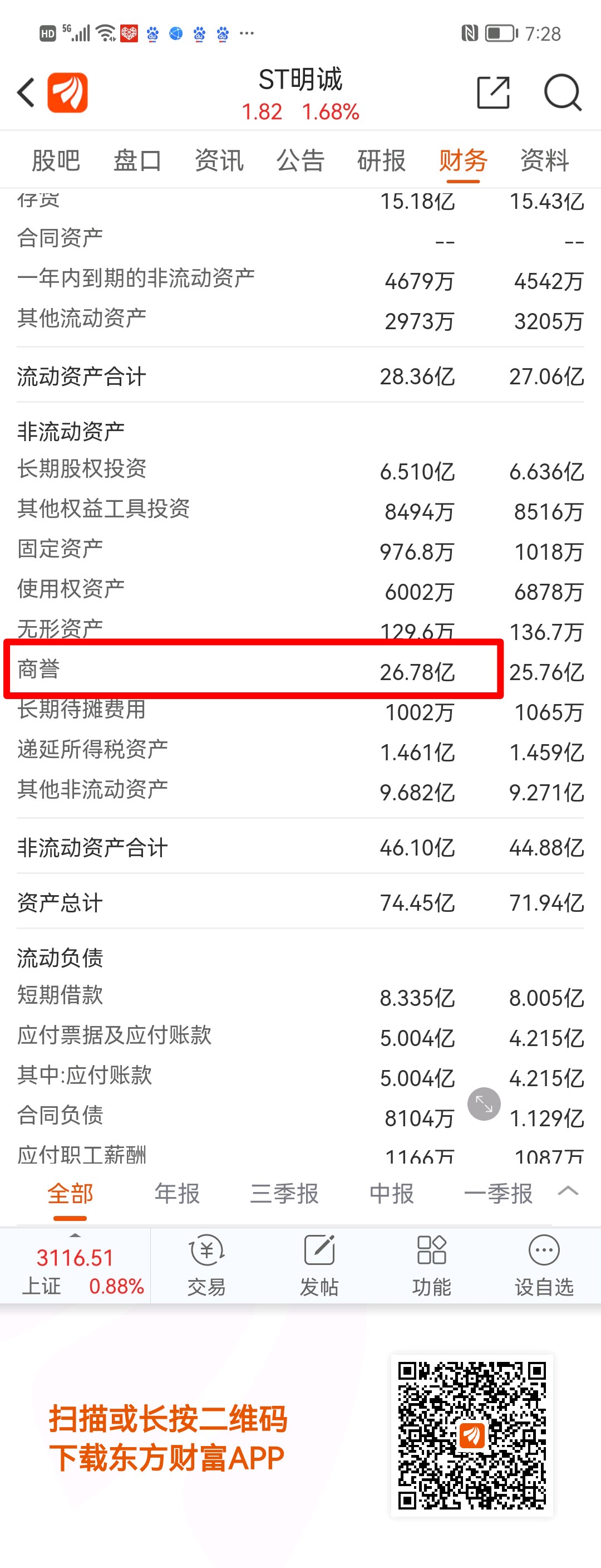 2023年st股票一览表