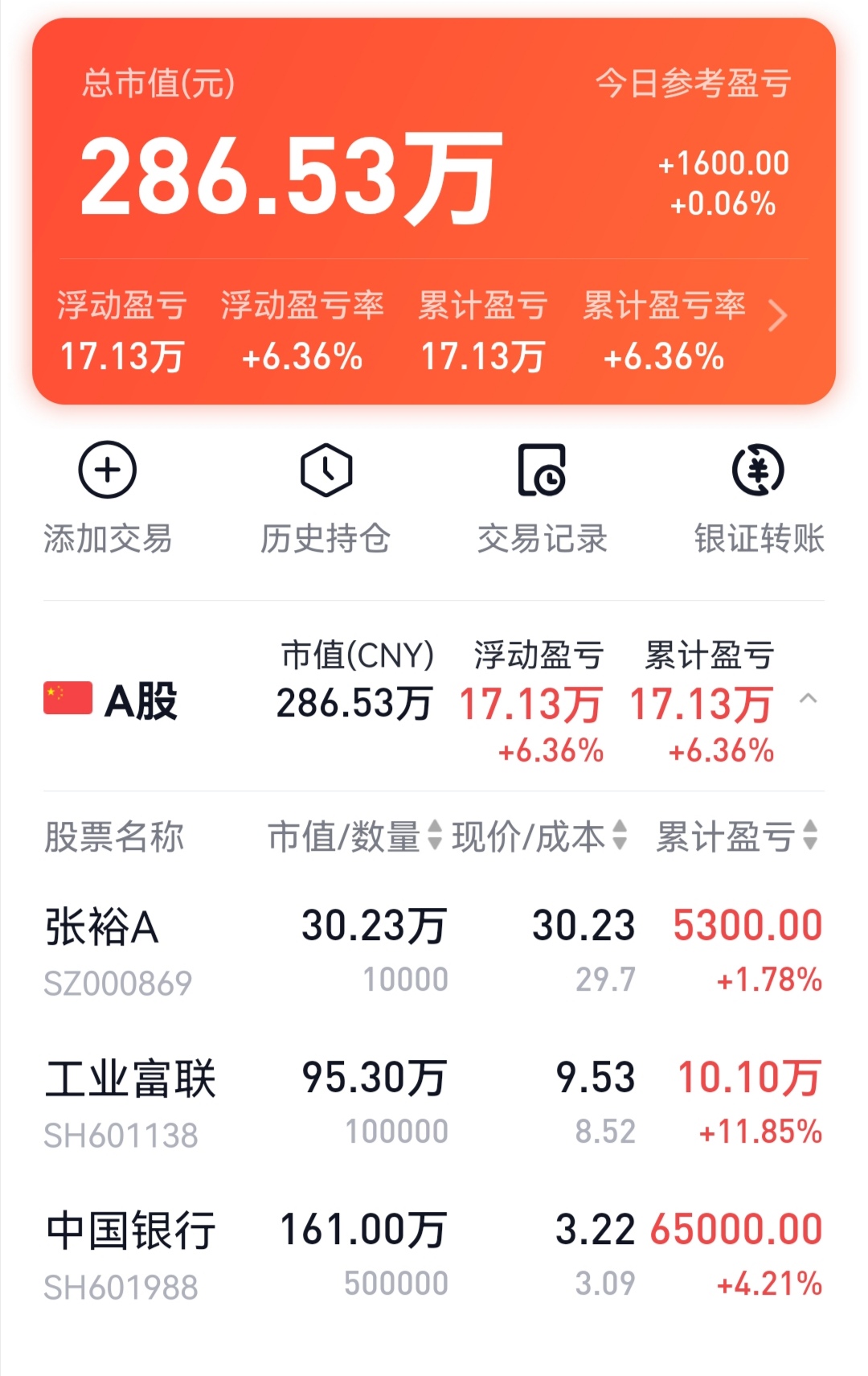 东方财富app持仓图片