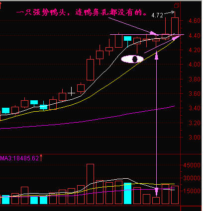 鸭嘴k线形态图图片