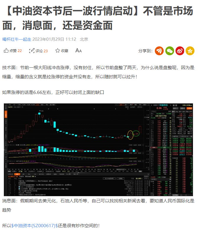 【中油资本有一只翻倍大牛】逻辑面，技术面，消息面都看多，翻倍目标已经指日可待了 财富号 东方财富网