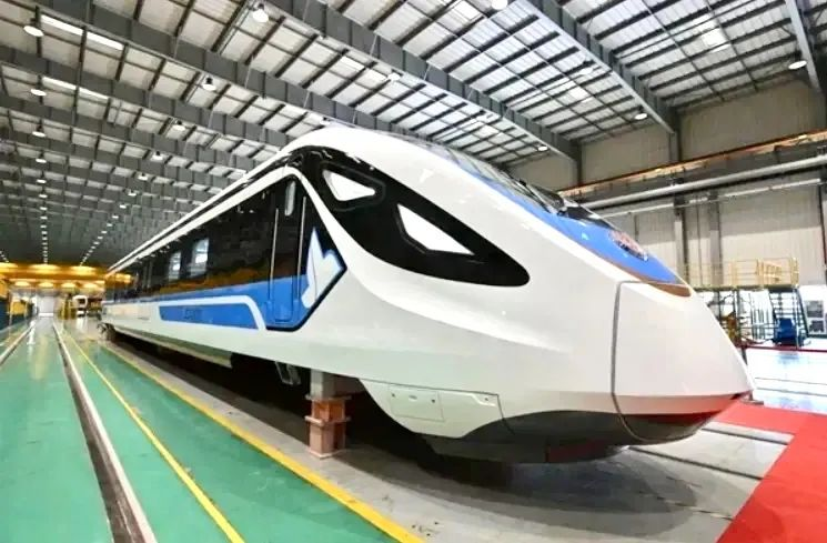 国内首款市域c型动车组亮相