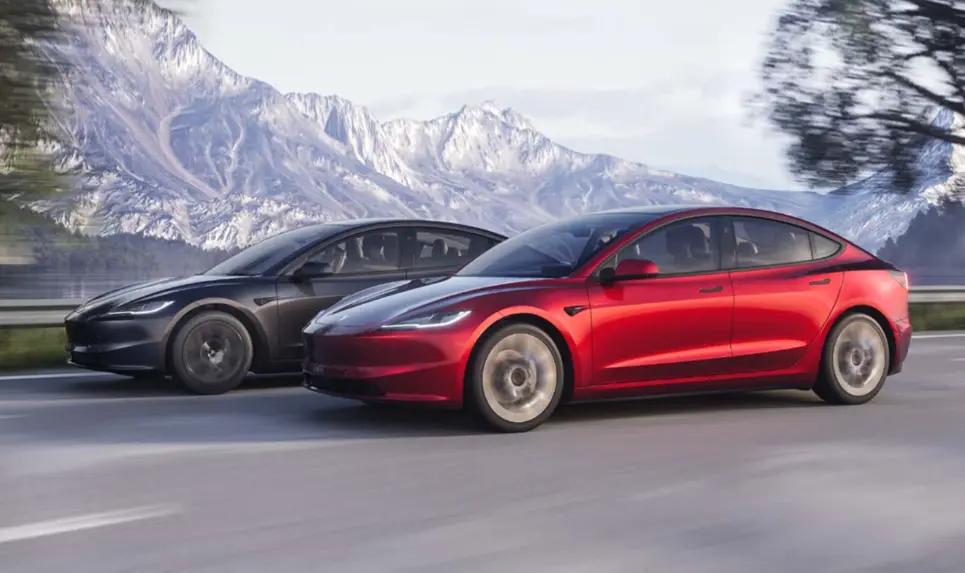 终于等到你特斯拉新款model3开启交付下个月总销量稳了