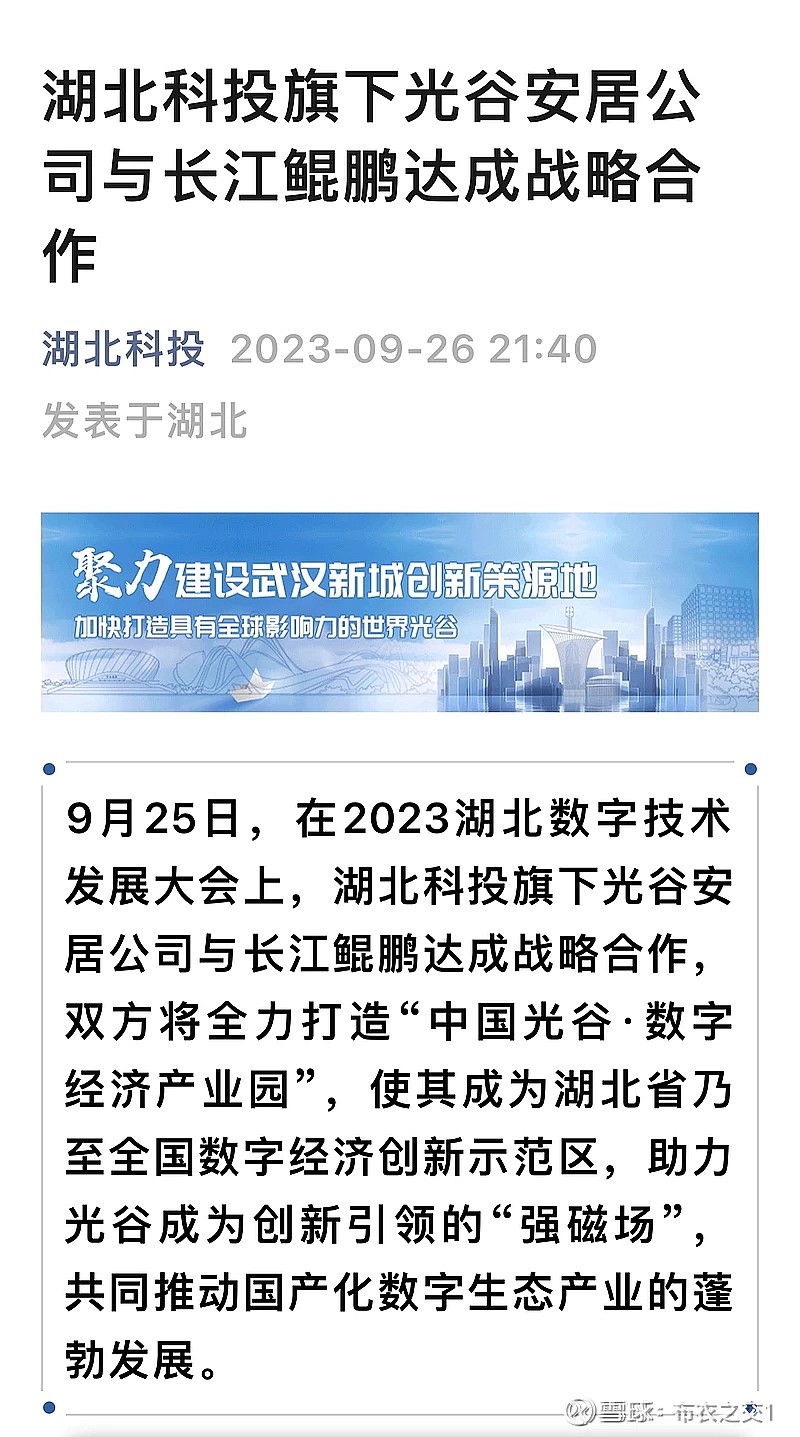 想像力和暴發力都不遜於習酒和西風,中國光谷的資源可以把高新發展