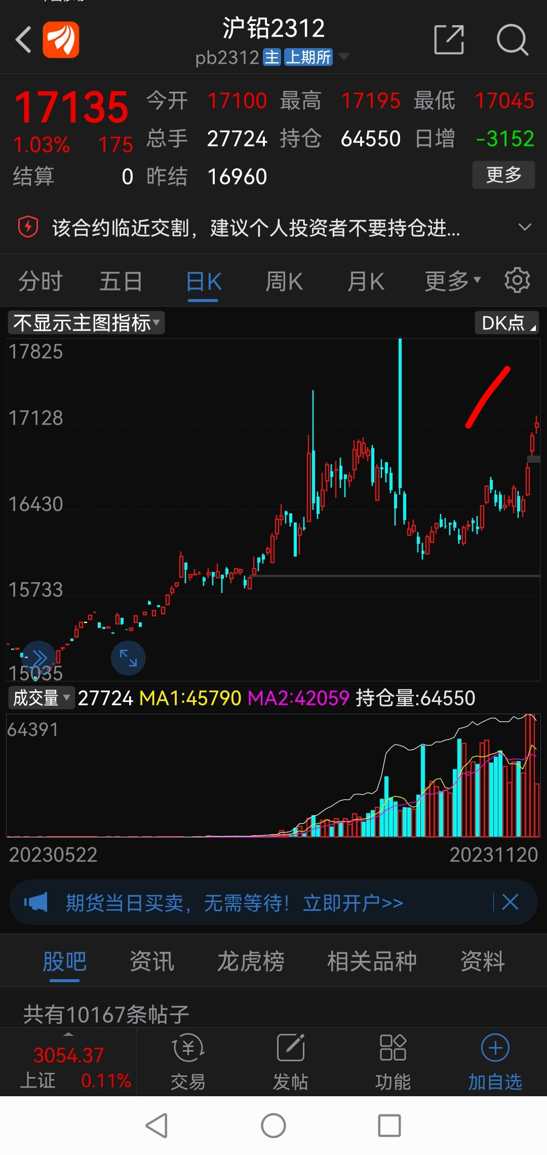 近期老三板有所異動有幾隻已經開始天梯走勢了藍璟5