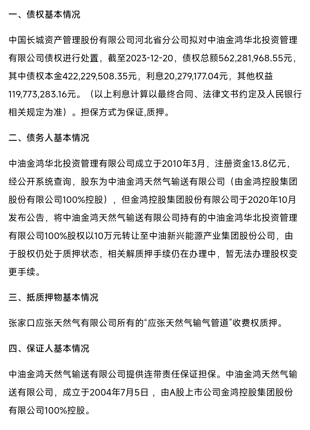 2021年11月11日深交所向金鸿控股集团股份有限公司及相关当事人发出
