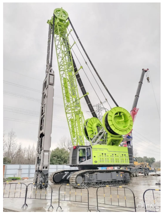 又双叒叕!中联重科双轮铣槽机交付杭州