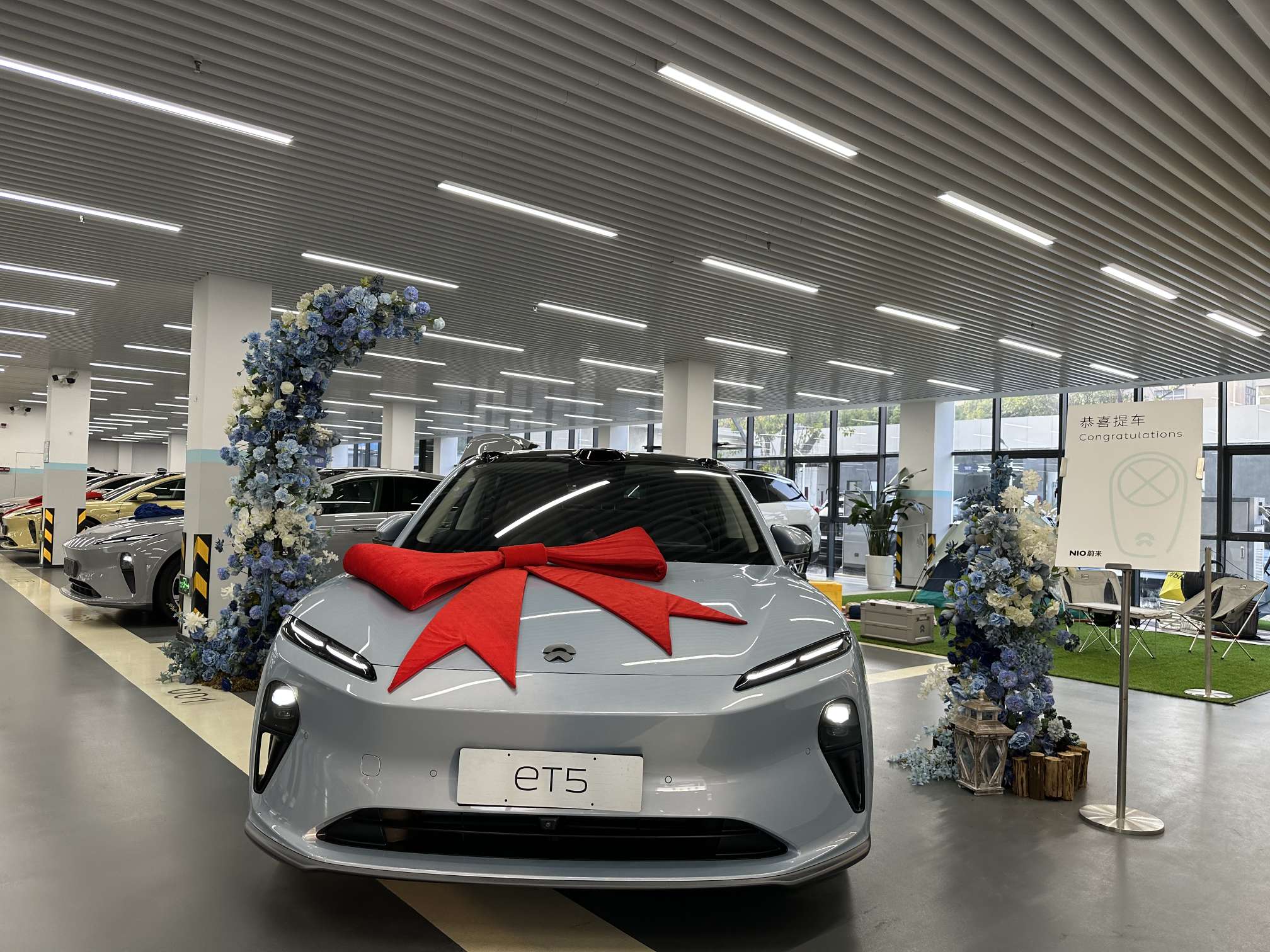 提车啦我的蔚来