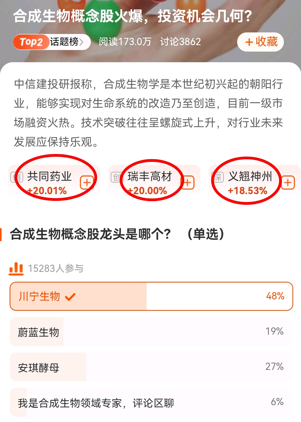干细胞概念股 合成生物学概念股 涨价概念 股 全梳理