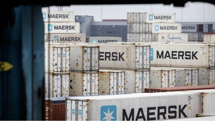 马士基急招租125000个集装箱