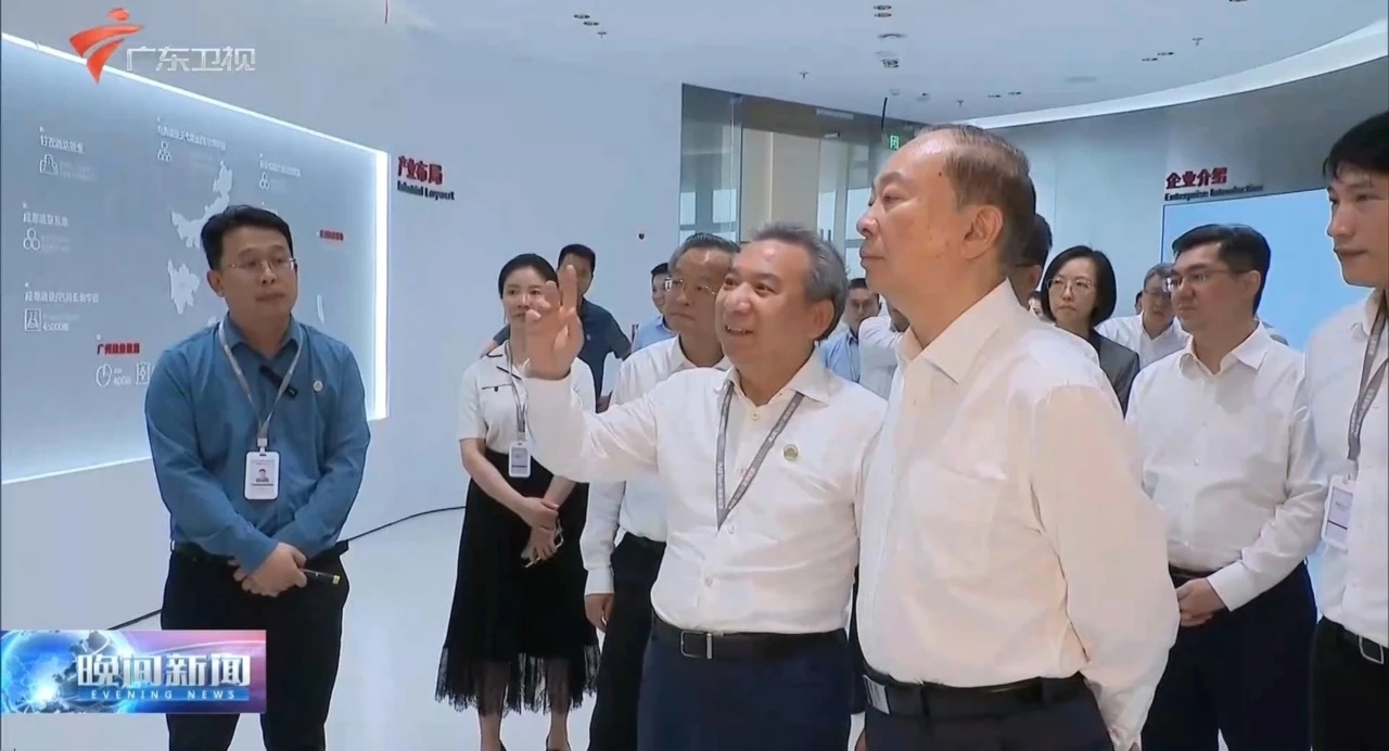 重 磅: 广东省委书记黄坤明到融捷南沙锂离子电池制造基地与研发中心