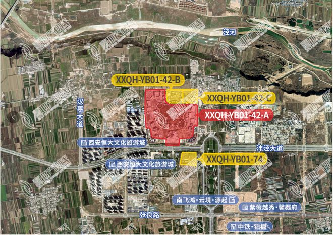 西咸新区秦汉新城挂牌成交4宗地块,均由陕西建工控股集团有限公司(下