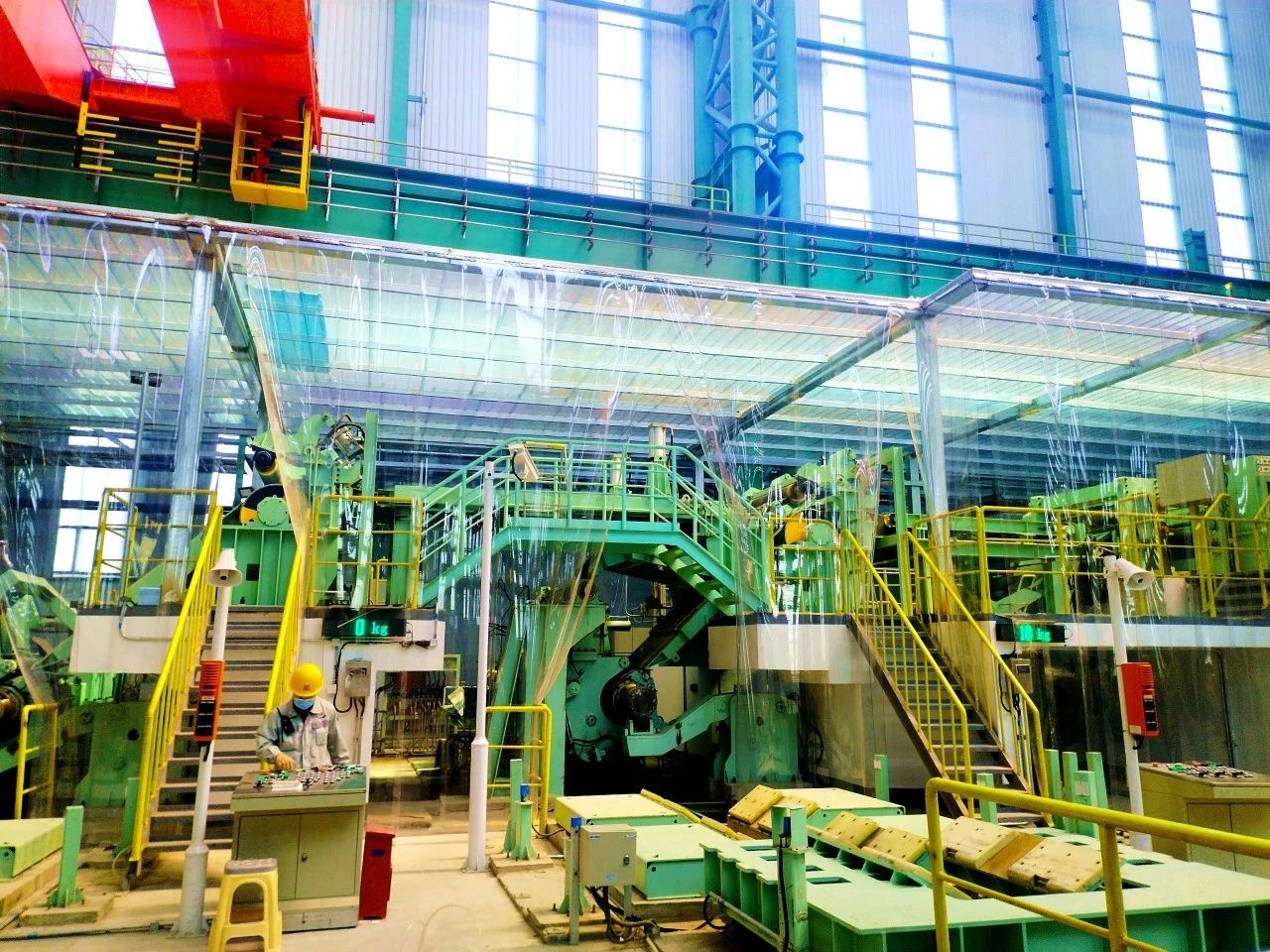 加速推进绿色高端数字化冷轧生产线建设!中国二十二冶河北美富淦项目1